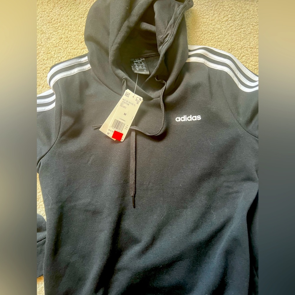 Adidas black hoodie ( brand new)